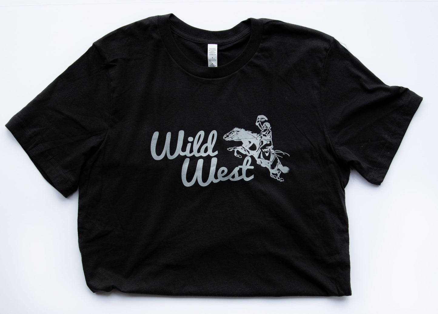 Wild West Tee-Vintage Black