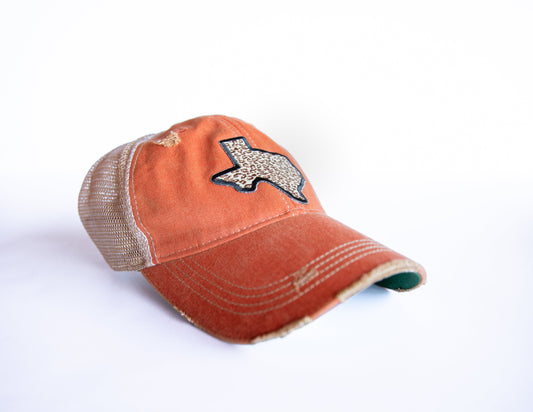 Texas Leopard Cap Seven Colors Bulk