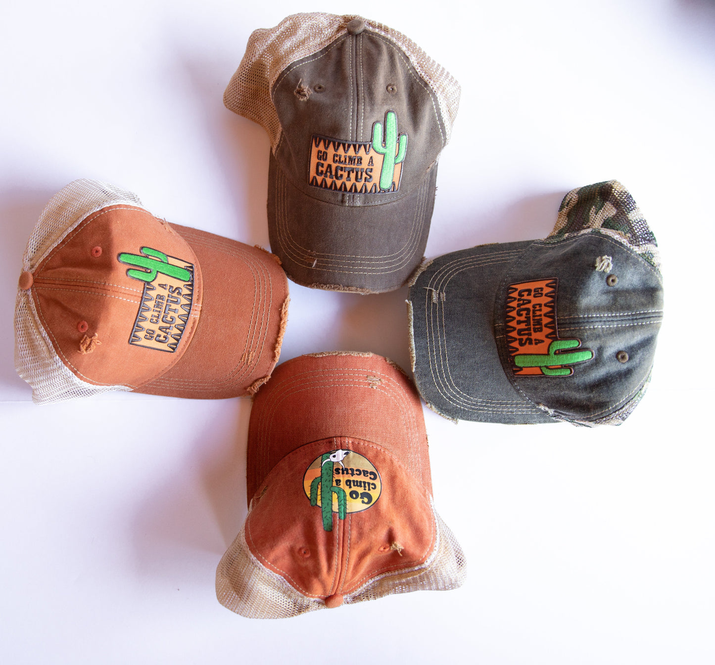 Go Climb a Cactus Patch Cap Five Colors