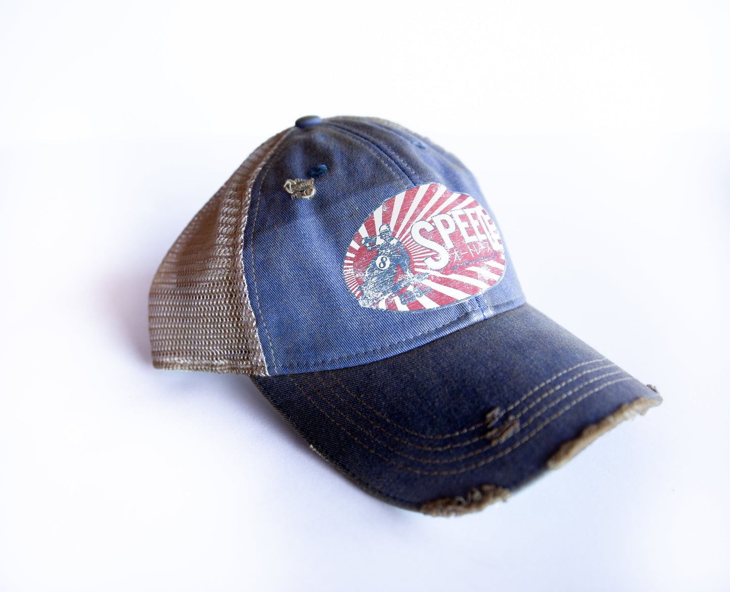 SPEED Vintage Distressed Cap Three Colors