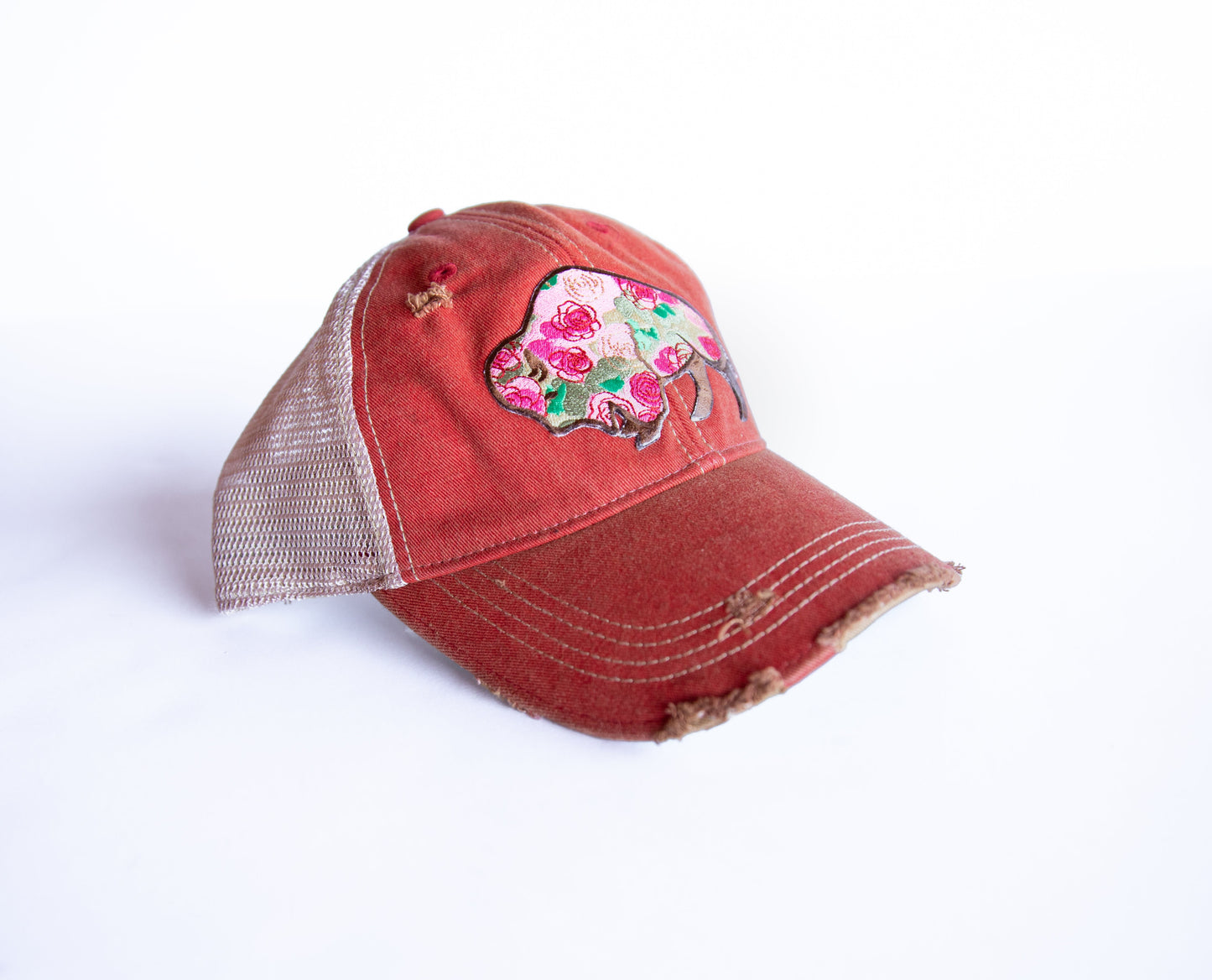 Buffalo Rose Cap Five Colors Bulk