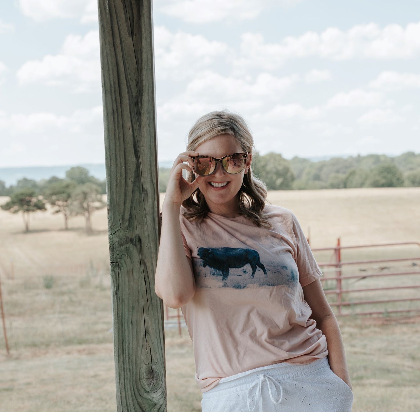 ROAM Buffalo Tee