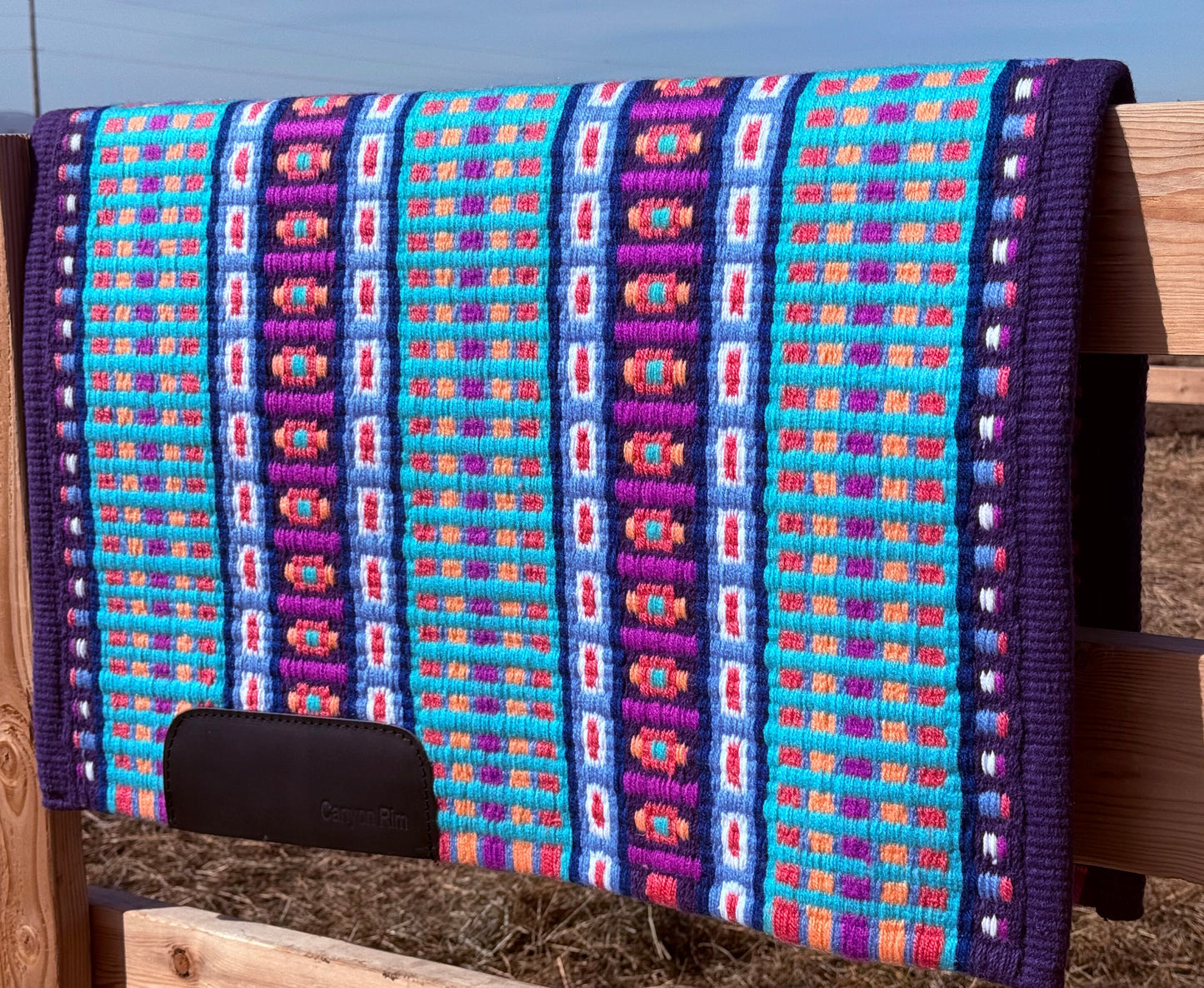 Beautiful purples, pinks, and blues show pad