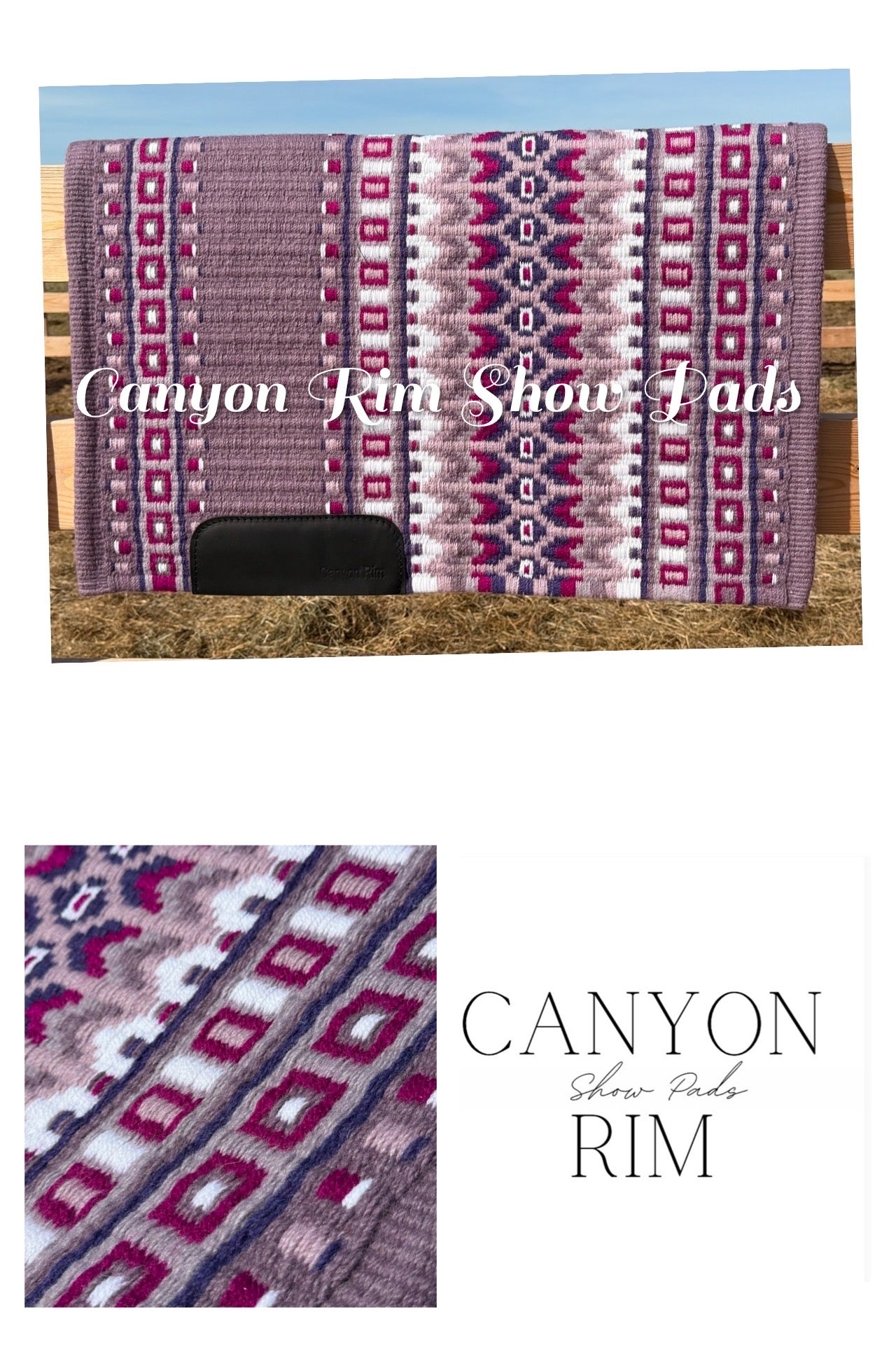 Beautiful Dusty Purple Show Pad