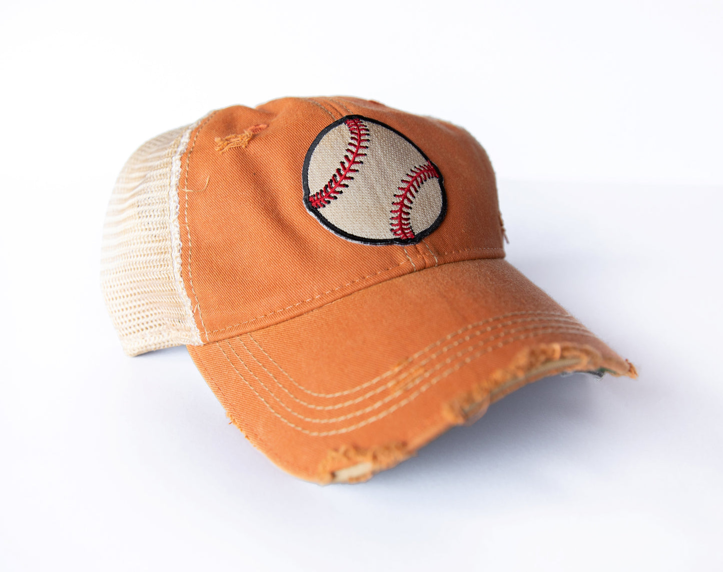 Distressed Baseball Cap Choose from 10 Colors Bulk