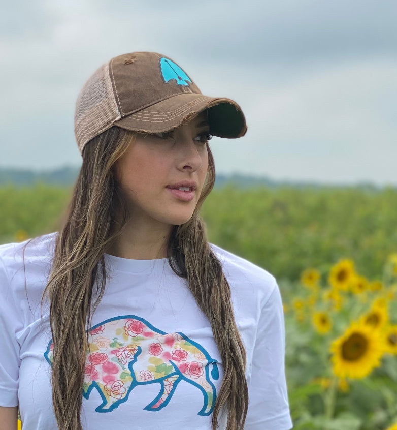 Buffalo Rose Tee