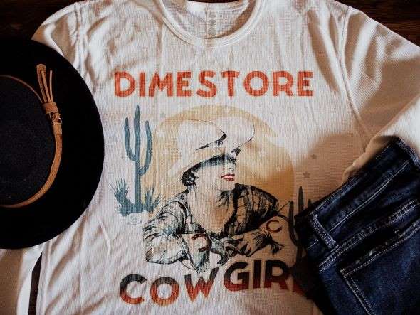 Dimestore Cowgirl Long Sleeve