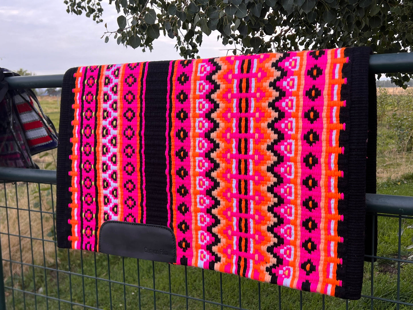 Beautiful Pinks, Oranges and Black Show Pad