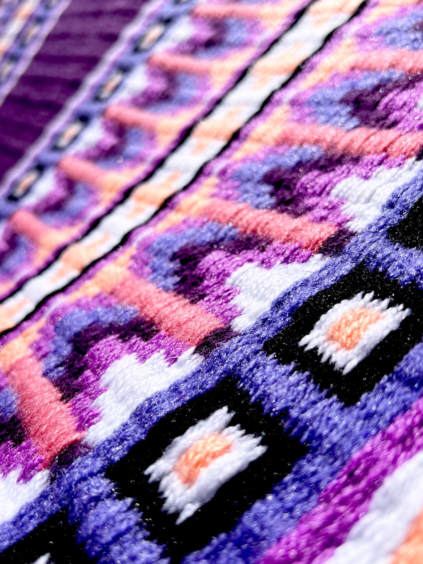 Beautiful purples show pad