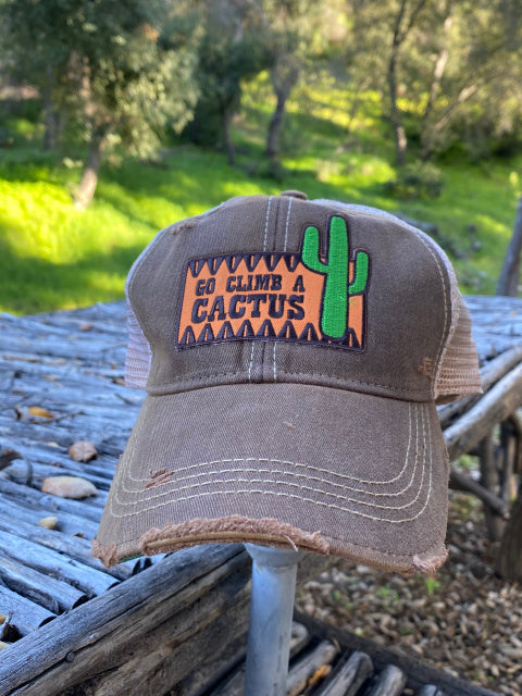 Go Climb a Cactus Patch Cap Five Colors