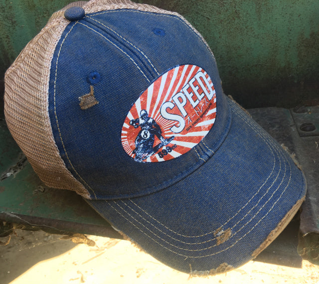 SPEED Vintage Distressed Cap Three Colors
