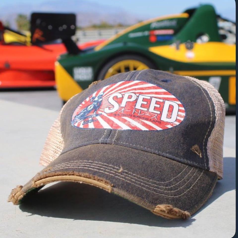 SPEED Vintage Distressed Cap Three Colors