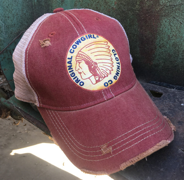 Original Cowgirl Chief Cap Two Colors Bulk
