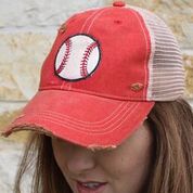 Distressed Baseball Cap Choose from 10 Colors Bulk