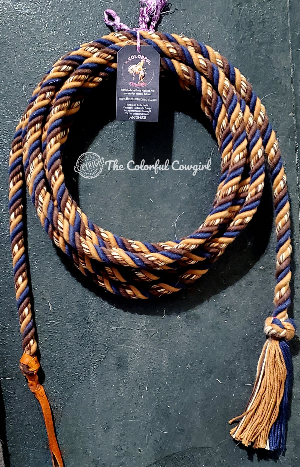 The Bruneau Canyon cotton mecate