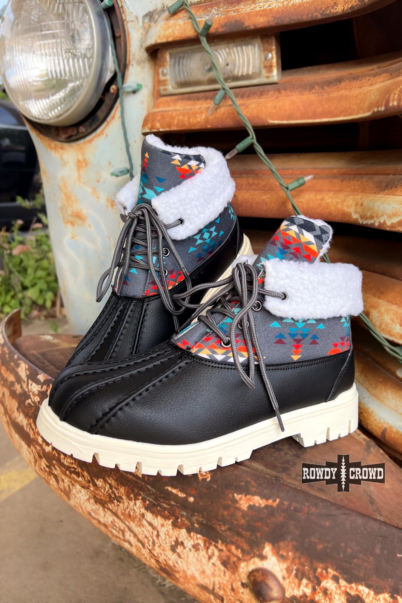 Down Canyon Duck Boots The Colorful Cowgirl Co