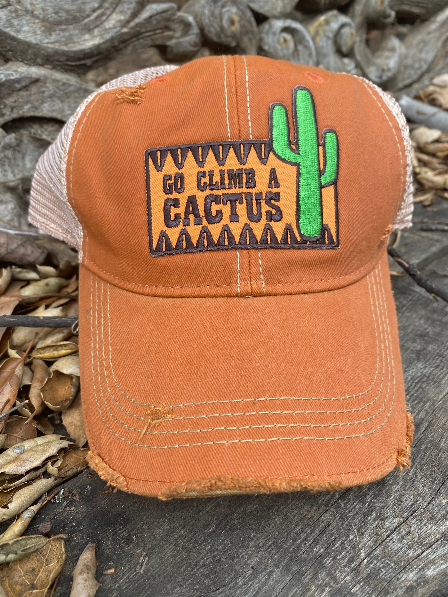 Go Climb a Cactus Patch Cap Five Colors