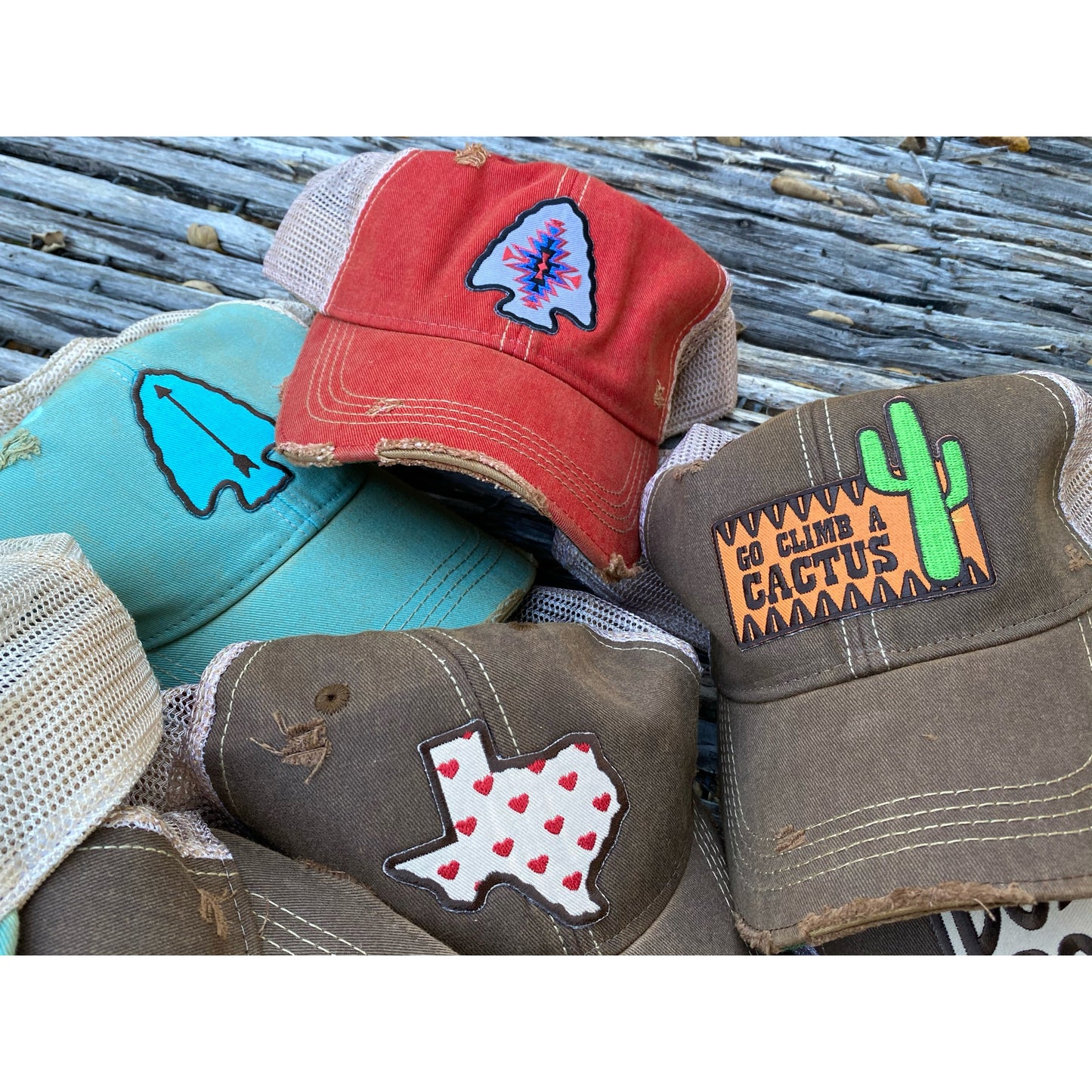 Go Climb a Cactus Patch Cap Five Colors