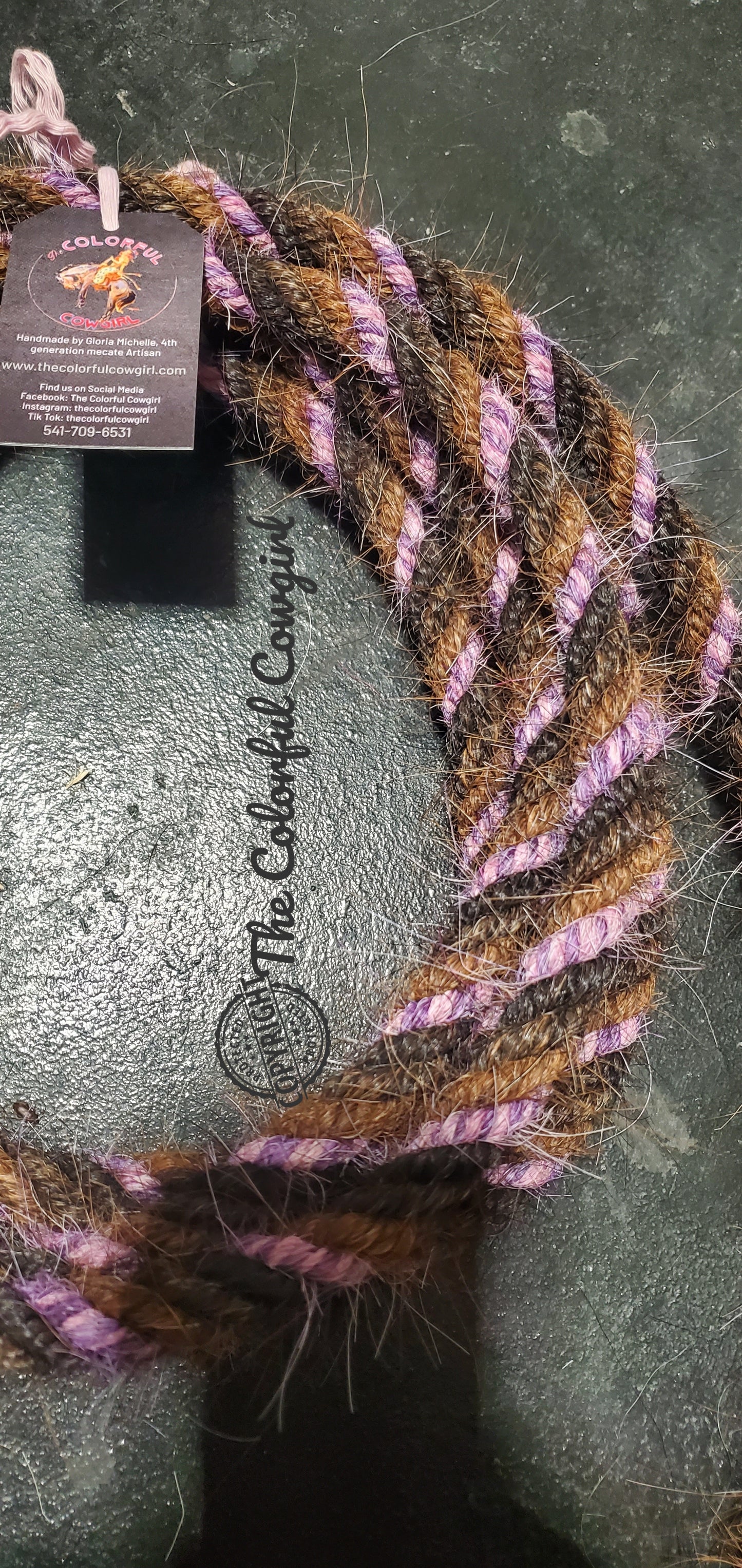 A Touch of Purple Mecate