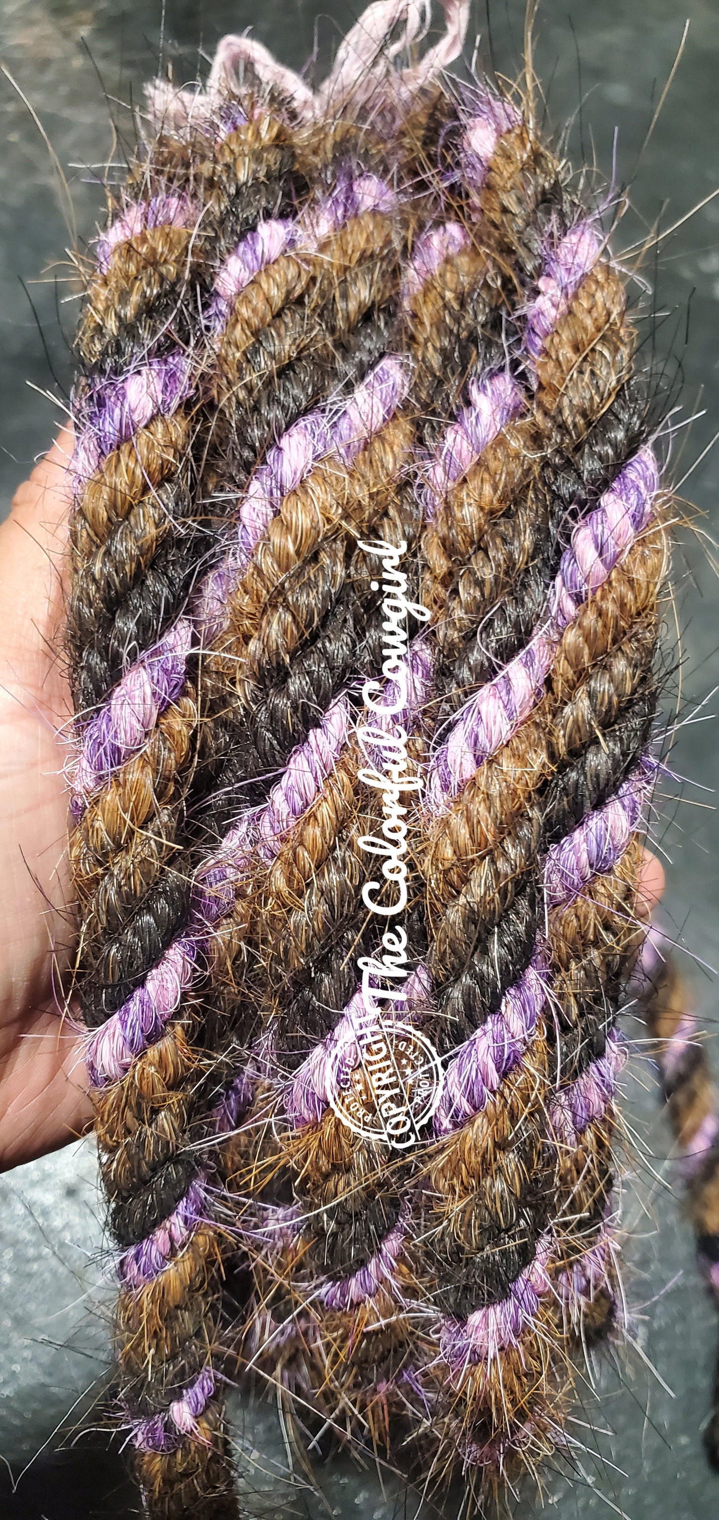 A Touch of Purple Mecate