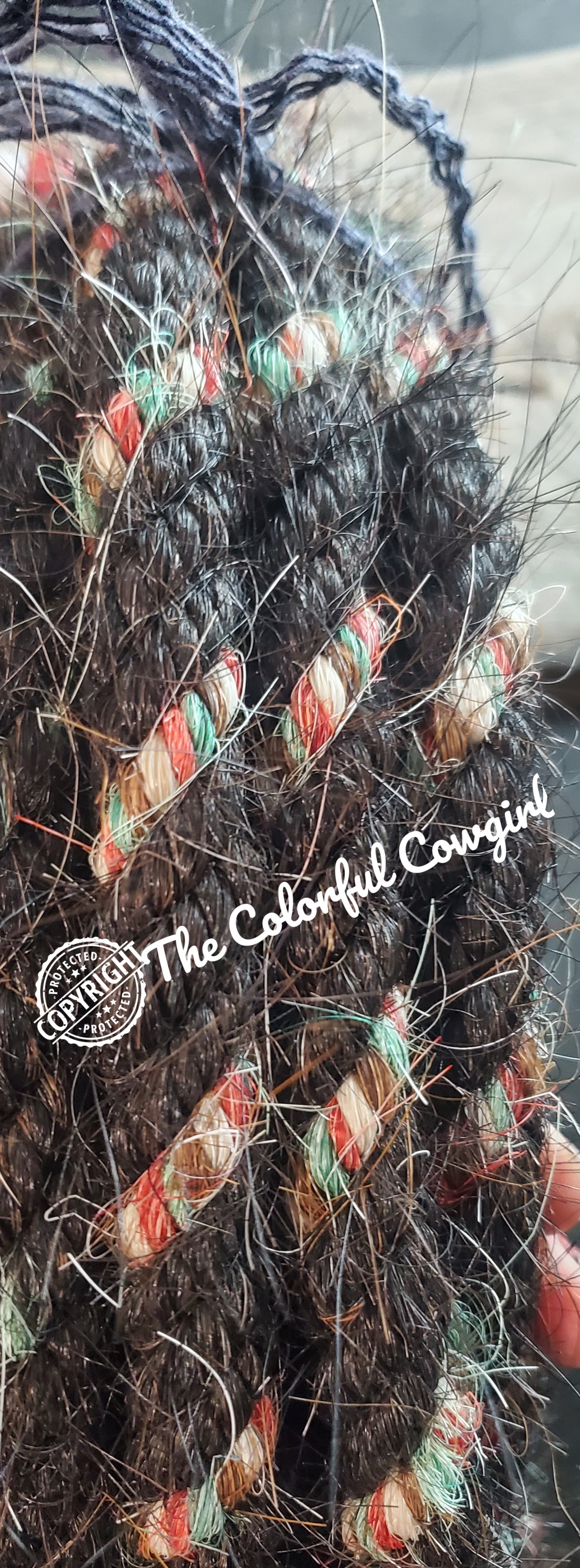 The Dark Fiery Sage Candy Cane Mecate