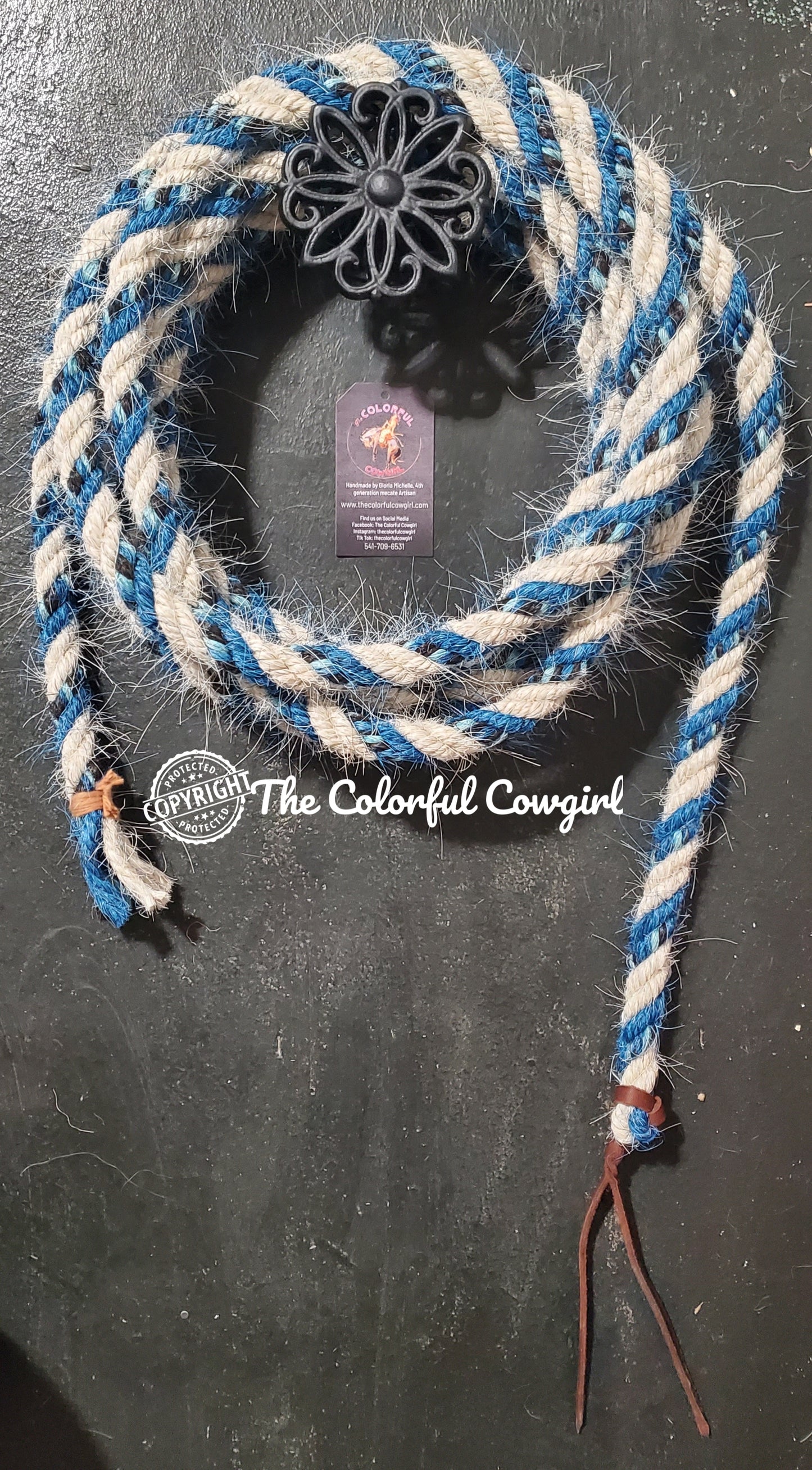 Simply Blue Mint Mecate