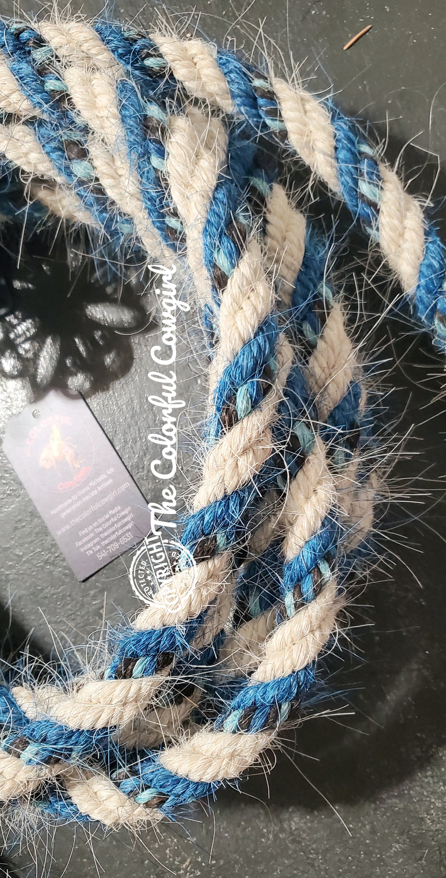 Simply Blue Mint Mecate