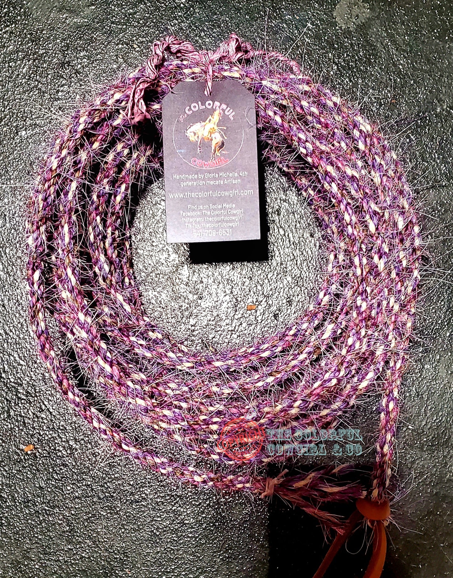 Purple Gypsy Boho Two Rein