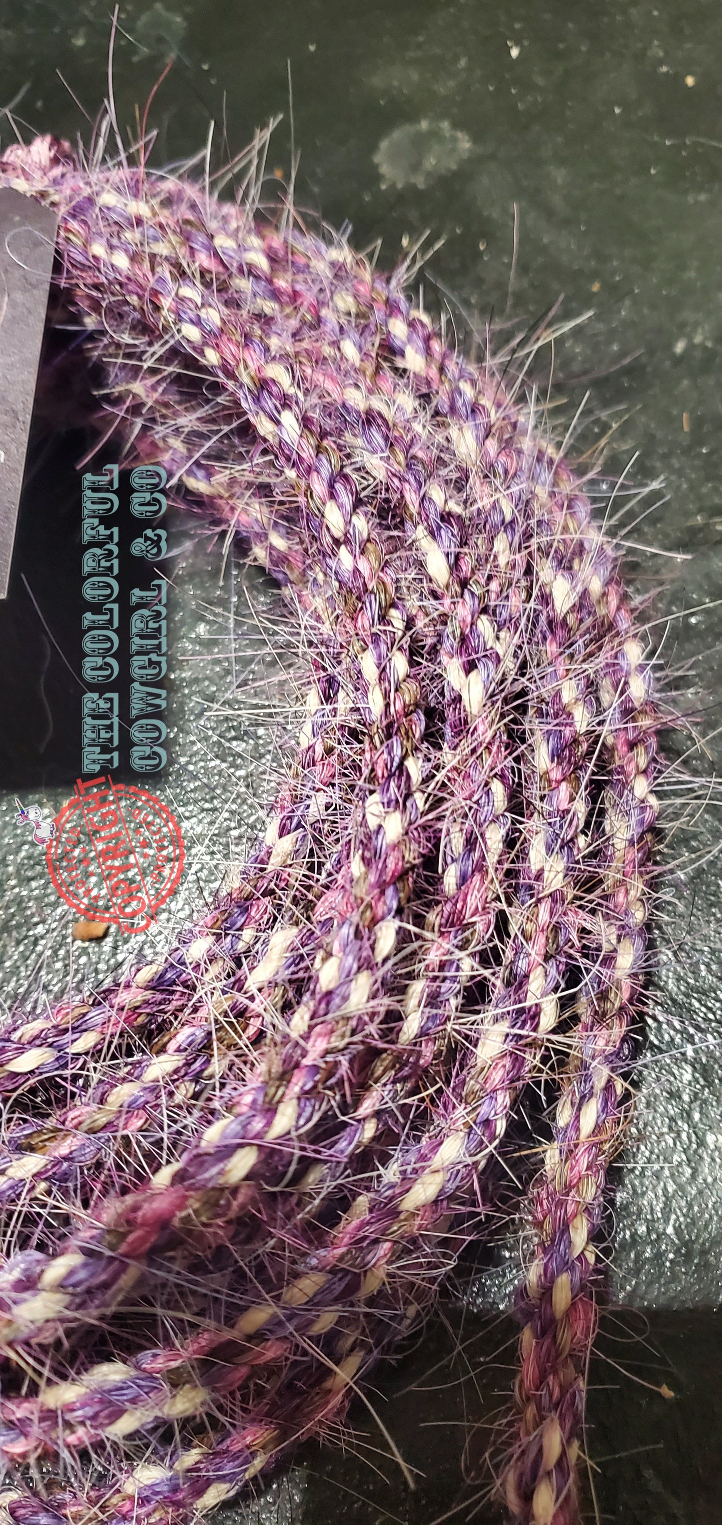 Purple Gypsy Boho Two Rein