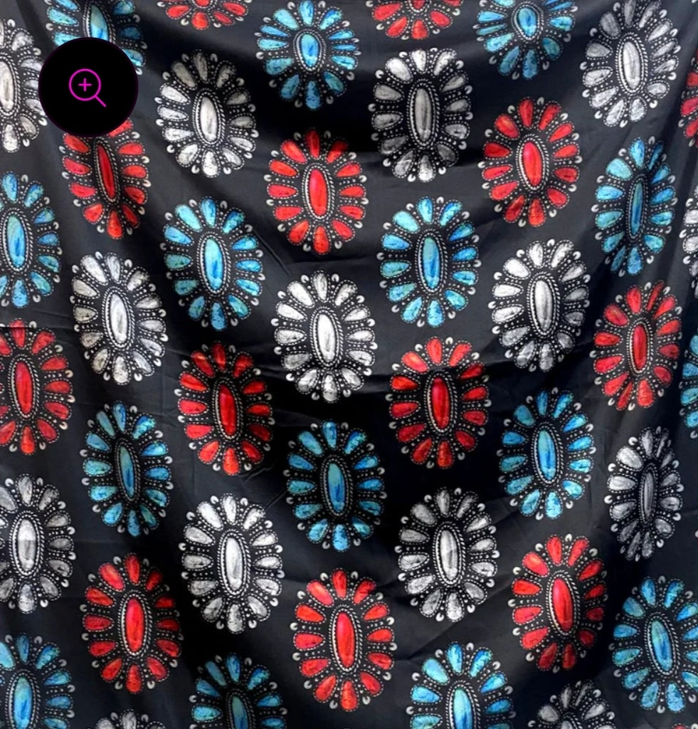 Spirit of the West Silk Wildrag