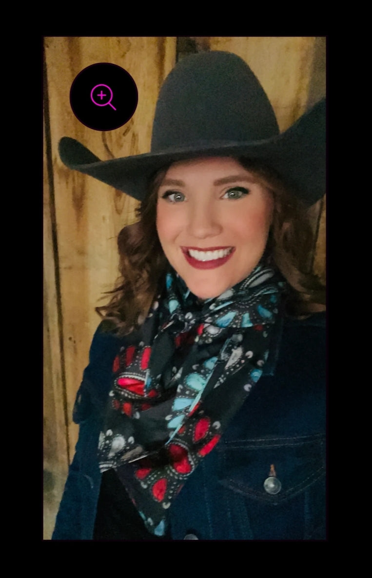 Spirit of the West Silk Wildrag