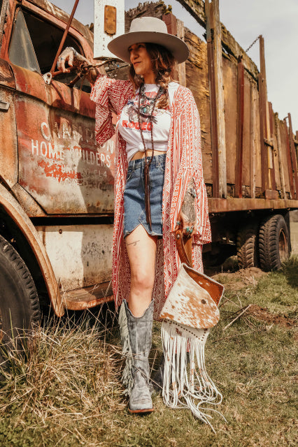 Wyoming Rodeo Tee-White