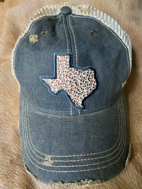 Texas Leopard Cap Eight Colors Bulk