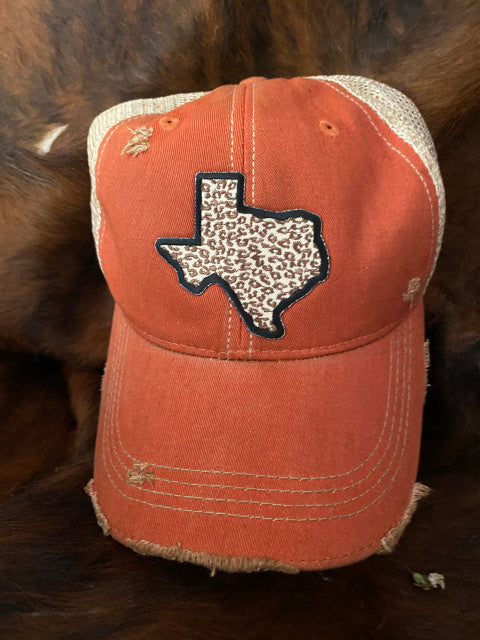 Texas Leopard Cap Eight Colors Bulk