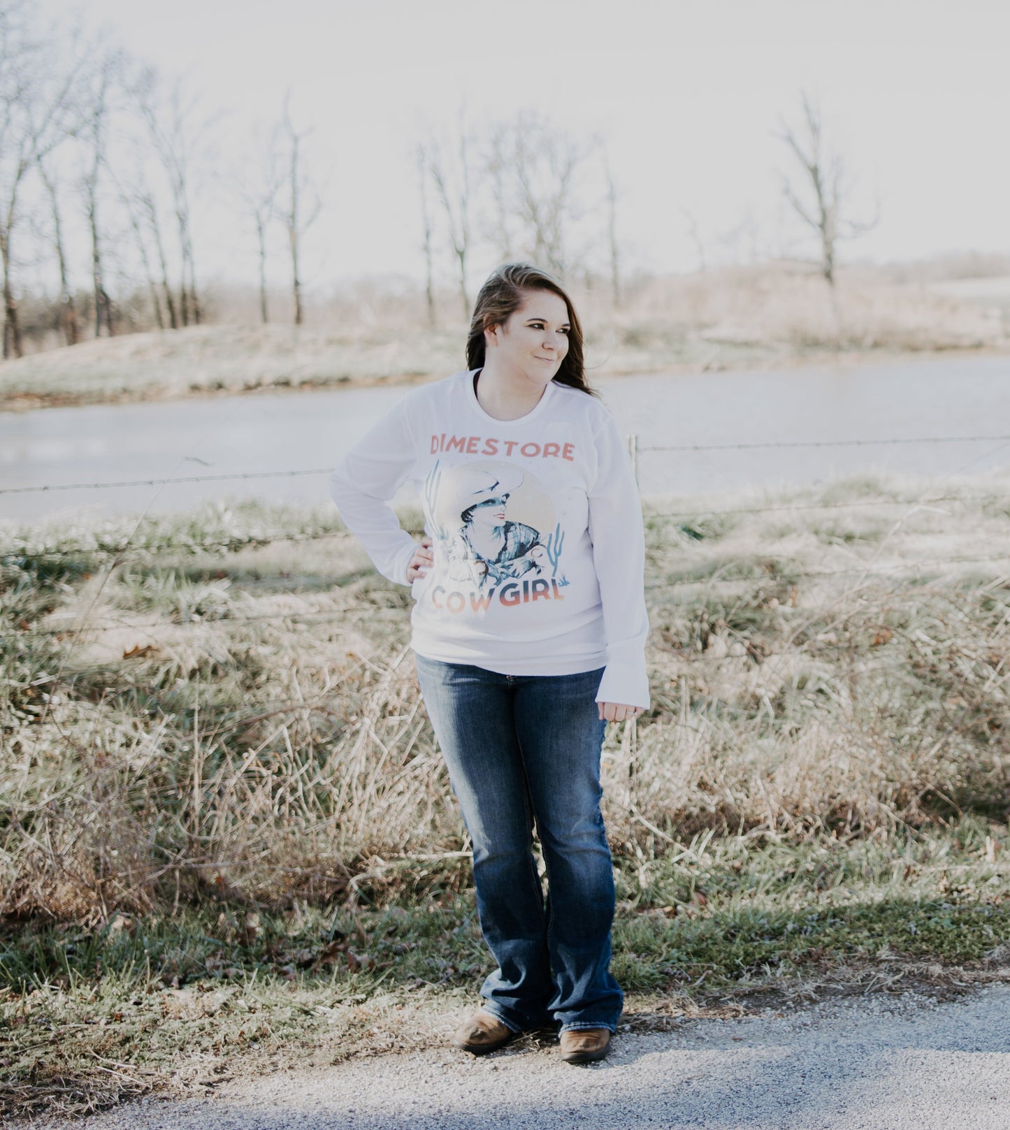 Dimestore Cowgirl Long Sleeve