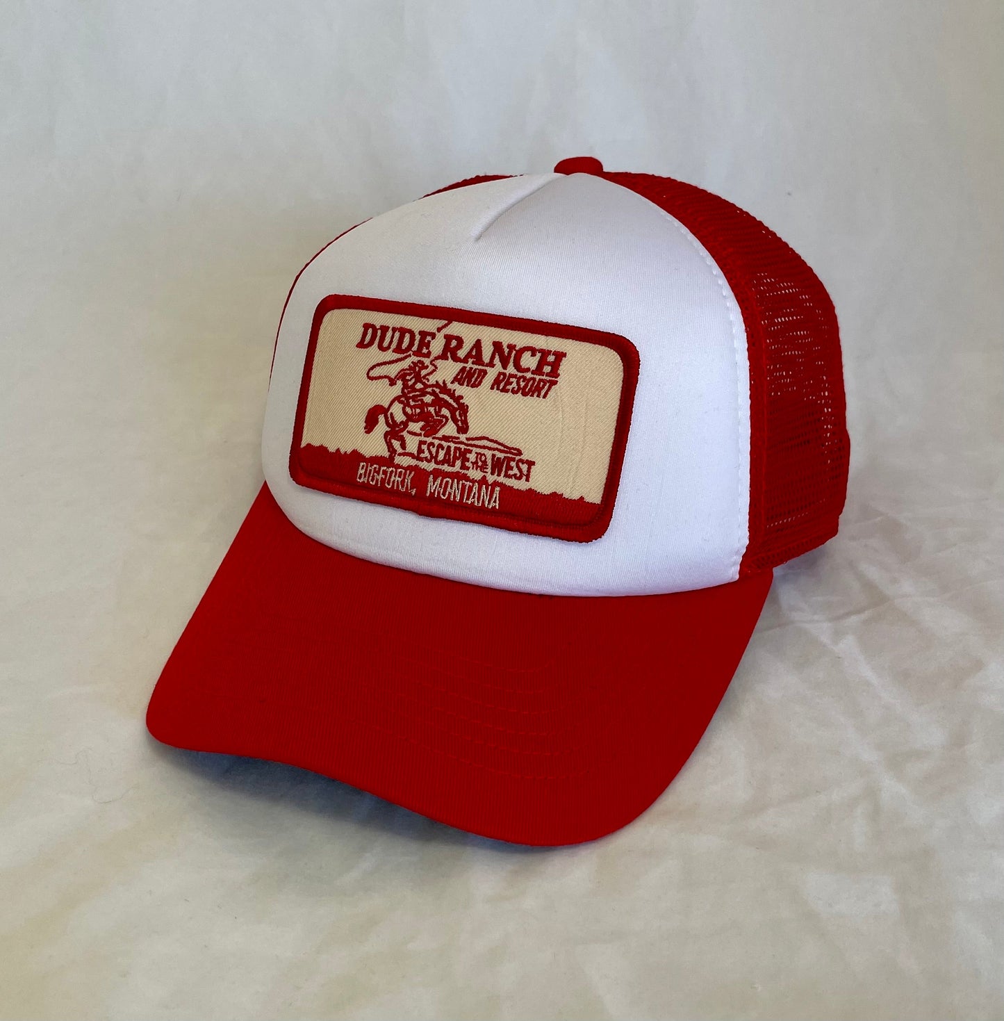 Dude Ranch Montana Foam Cap