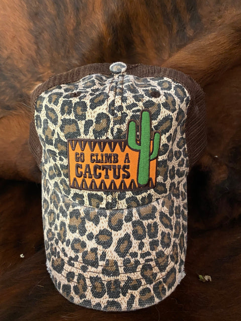 Go Climb a Cactus Patch Cap Five Colors