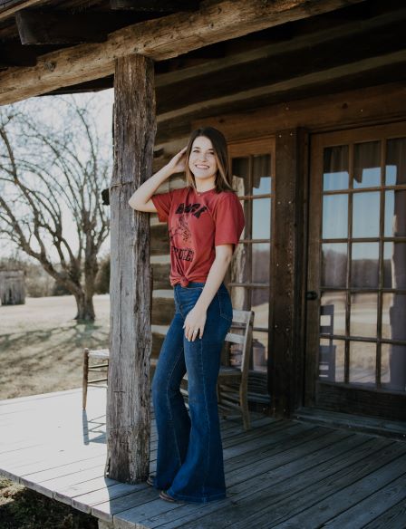 Buck the Rules Tee-Terracotta