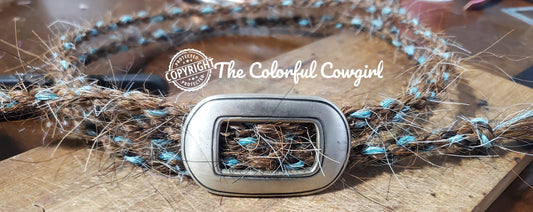 Double Mecate Hatband with Plain Mincer Buckle