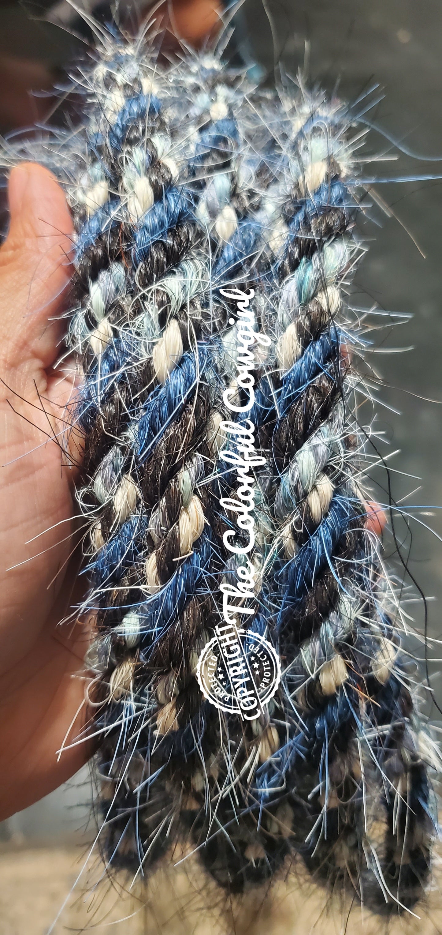 Pretty Blue Mecate