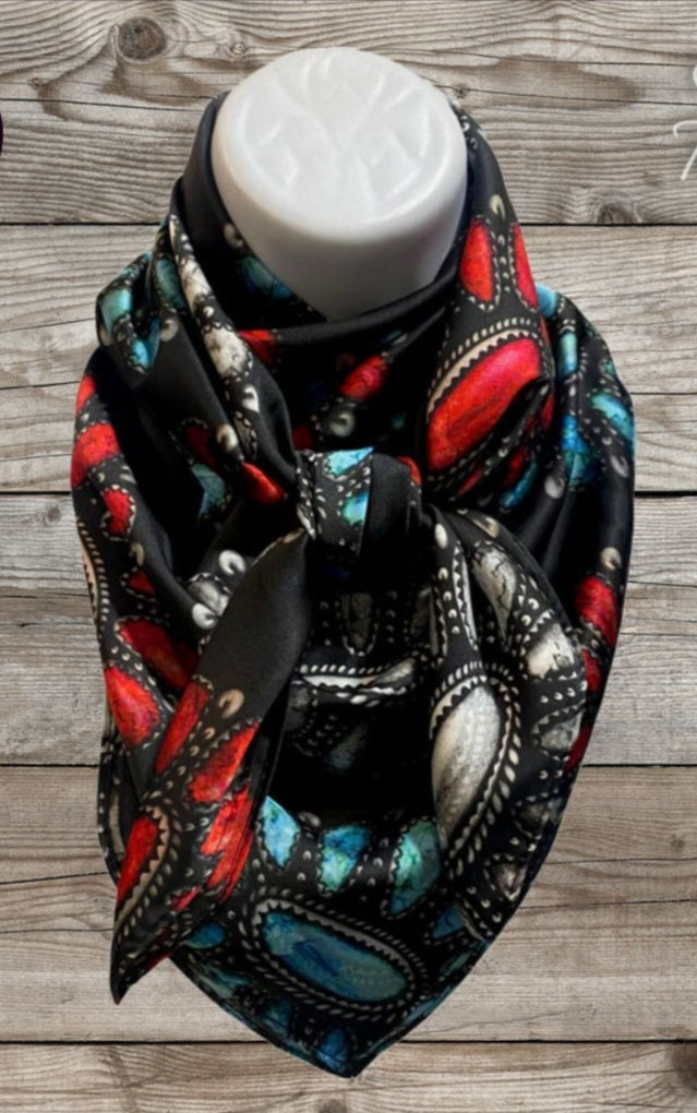 Spirit of the West Silk Wildrag
