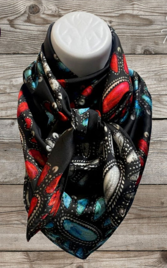 Spirit of the West Silk Wildrag