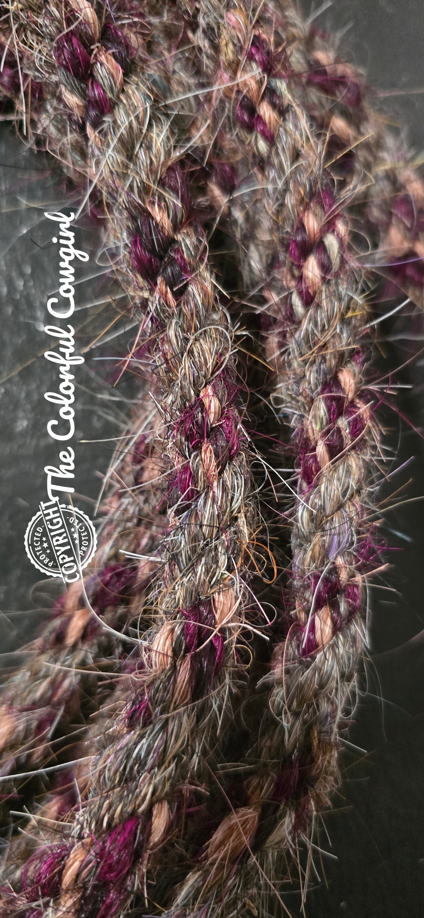 Black Cherry Bejeweled Mecate