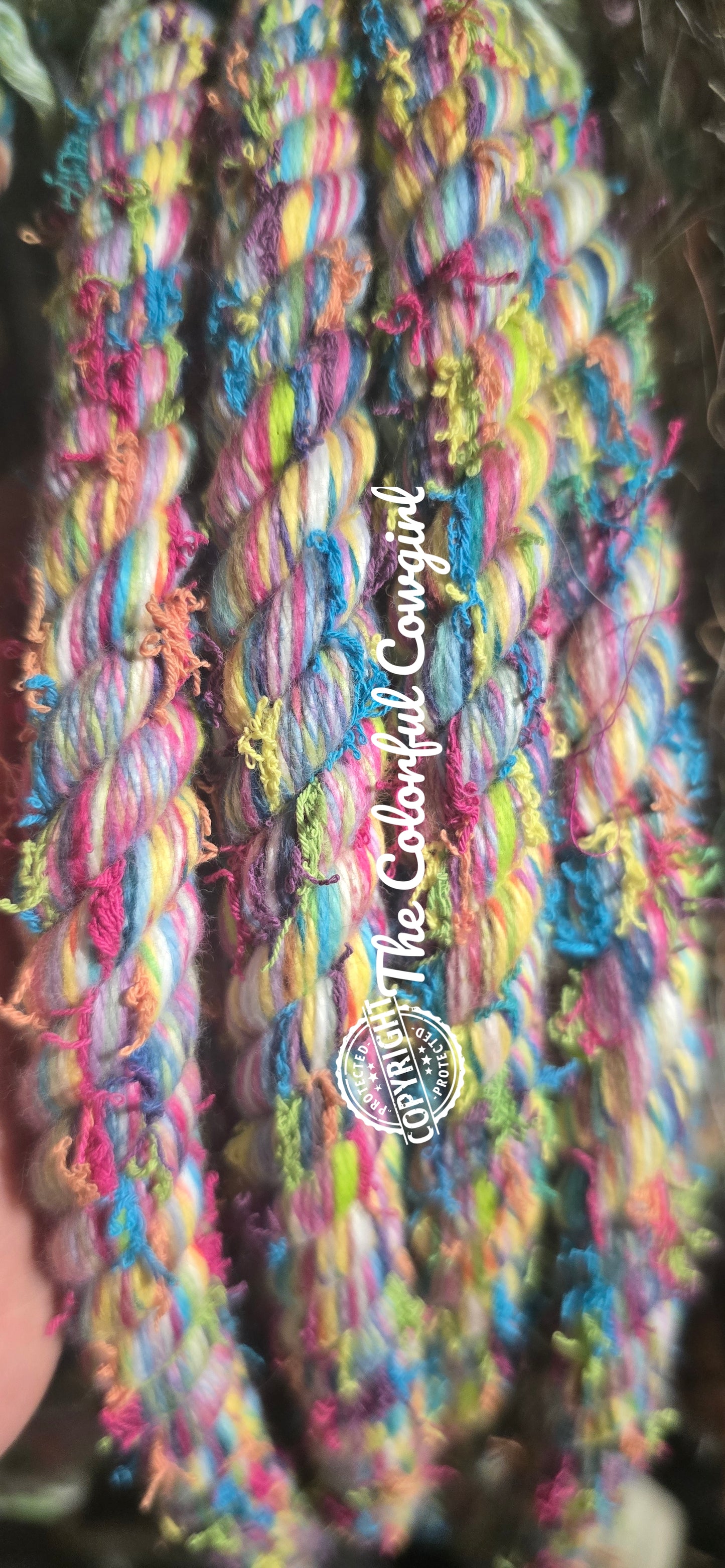 Custom Fuzzy Boho Loop Rein