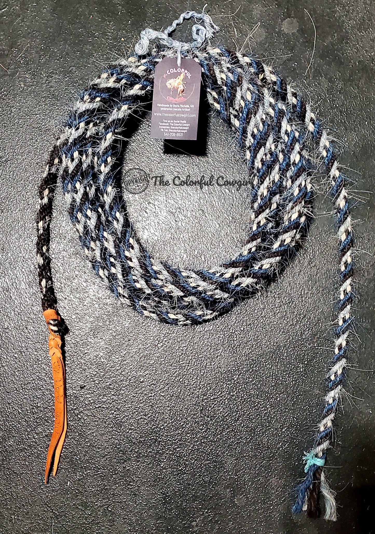 Pretty Blue Mecate