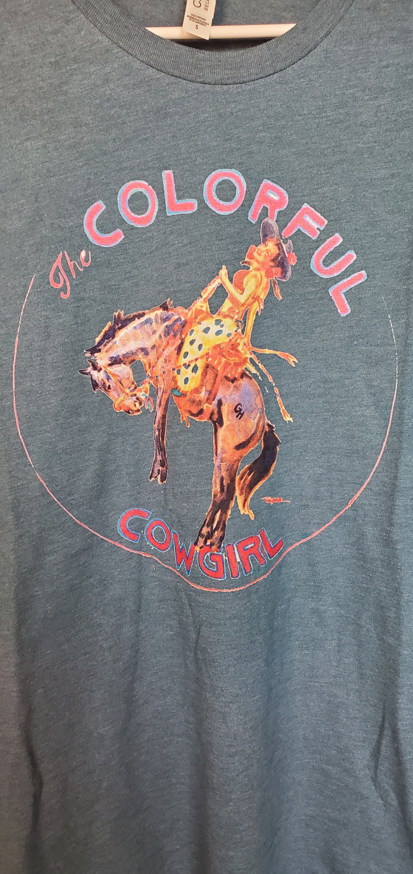 The Colorful Cowgirl Logo Tee