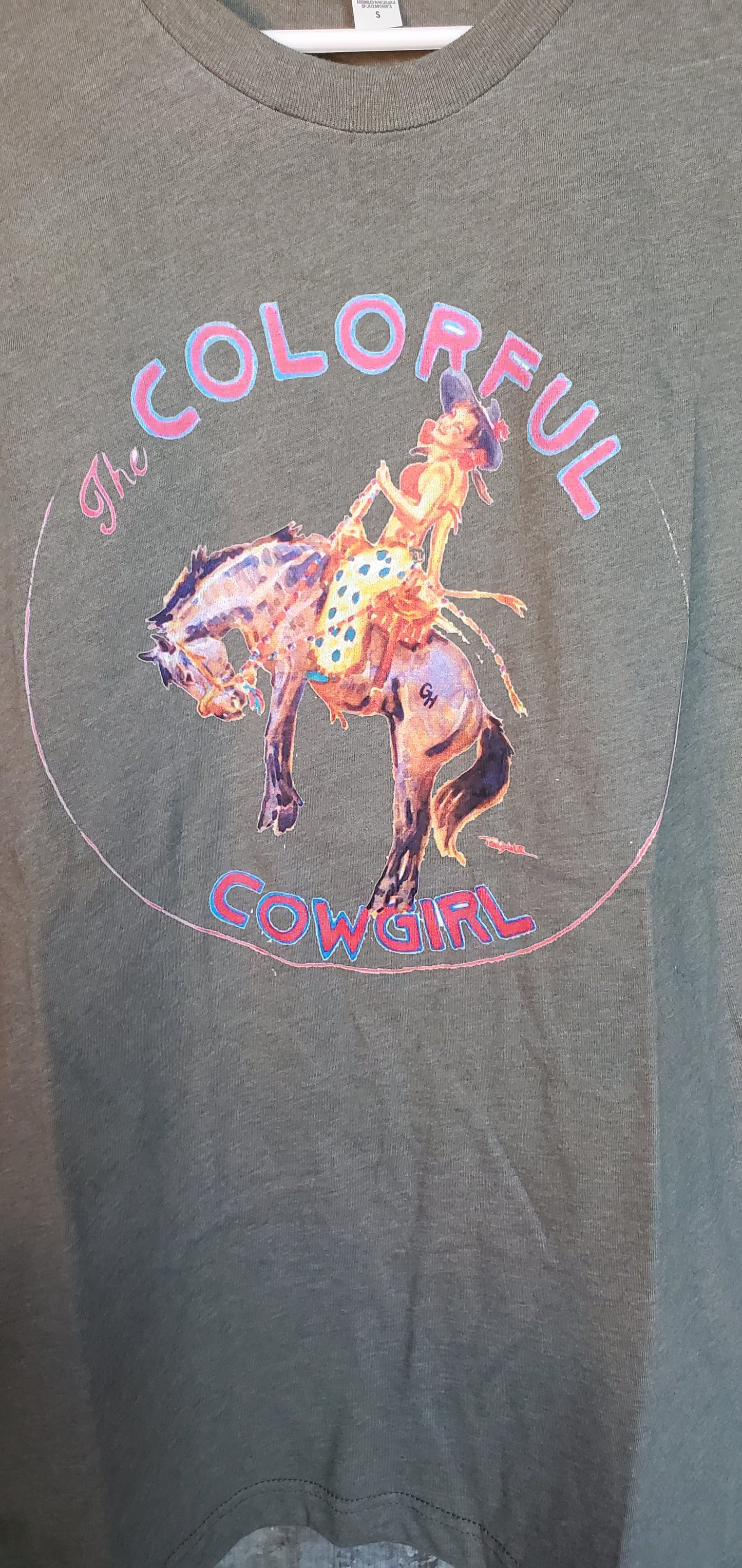 The Colorful Cowgirl Logo Tee