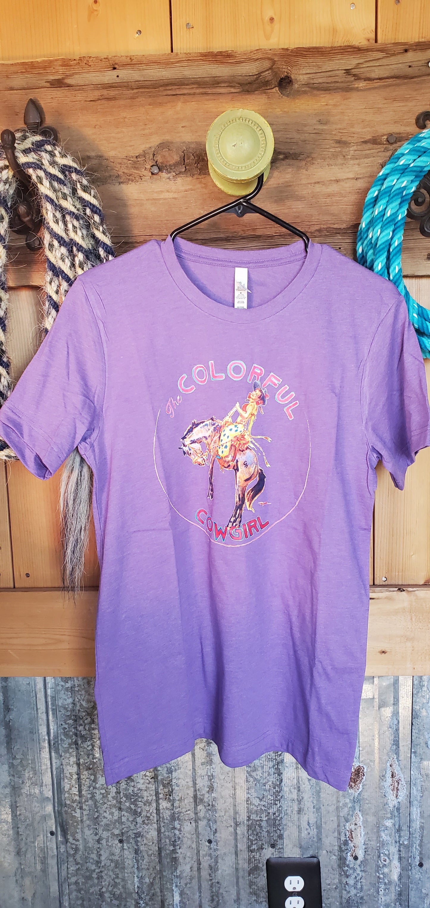 The Colorful Cowgirl Logo Tee