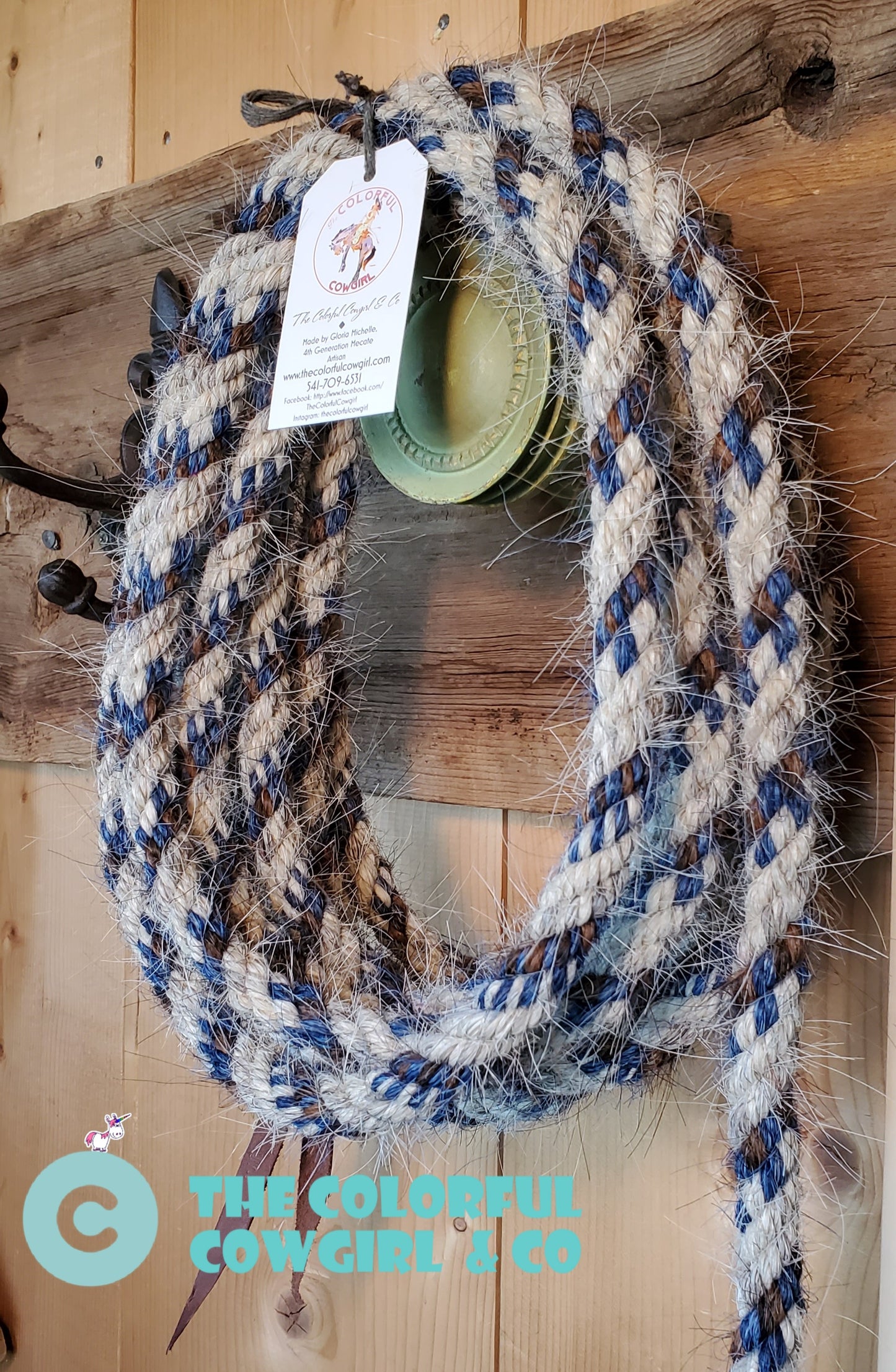 The Silver and Blue Mecate