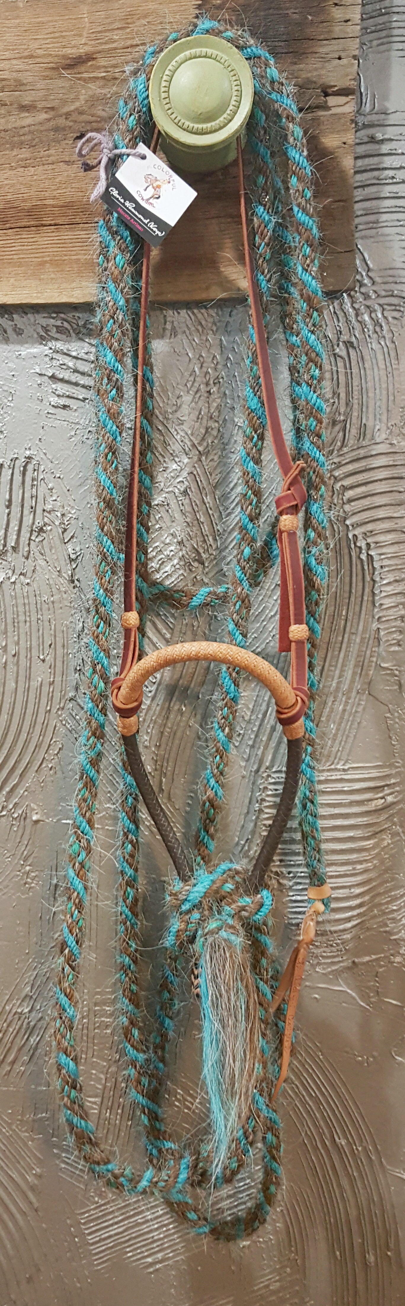 Custom Bosal and Mecate Set